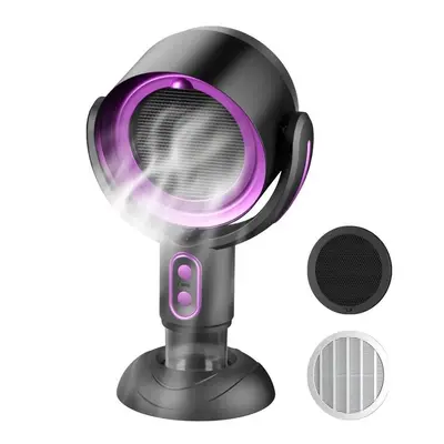 CleanerPortable Desktop Smoke Purifier Fan, USB Rechargeable Smoke Purifier Fan, Household Appliances for Indoor Smoking, Air...