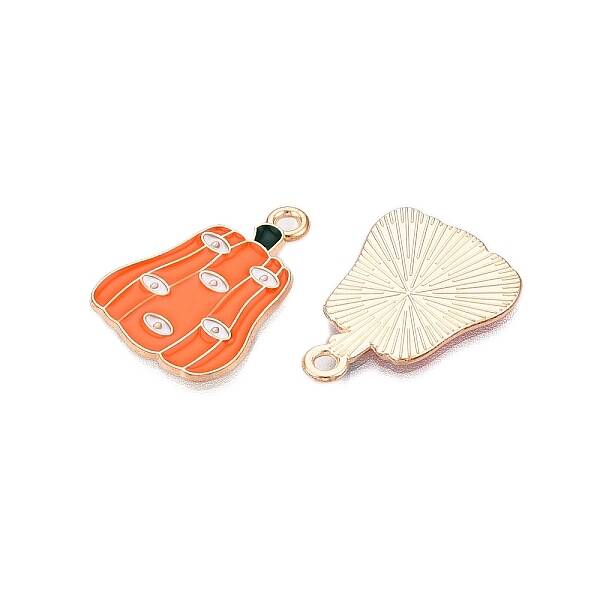 Halloween Theme Alloy Enamel Pendants