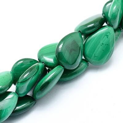 Natural Malachite Beads Strands