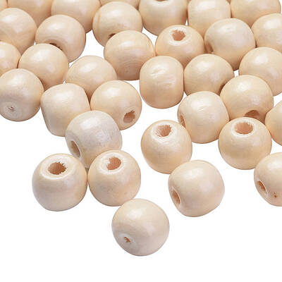 Natural Wood Beads