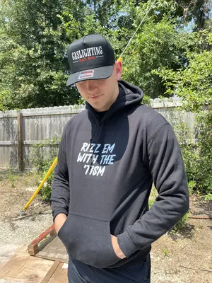 Rizz Em Hoodie Menswear Stylish - Long Sleeve Sweater - Graphic