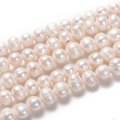 Natural Cultured Freshwater Pearl Beads Strands