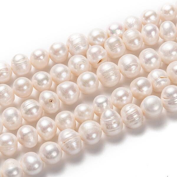 Natural Cultured Freshwater Pearl Beads Strands