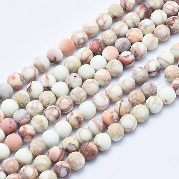 Natural Imperial Jasper Beads Strands