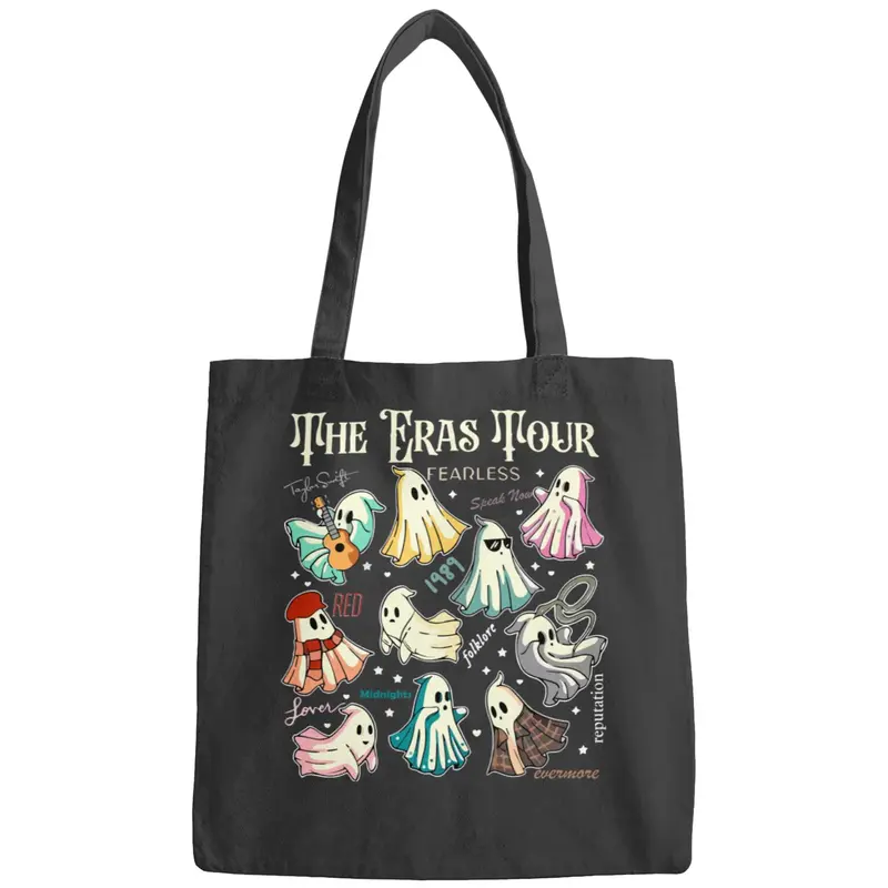The Eras Tour Ghost Halloween Taylor Swift Bags, Taylor Swift Ghost Eras Bags, Taylor Swift Version Fan