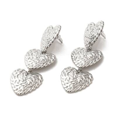 Non-Tarnish 304 Stainless Steel Dangle Stud Earrings