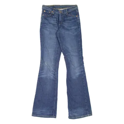 LEVI'S 529 89 Womens Jeans Blue Regular Bootcut Stone Wash W27 L34
