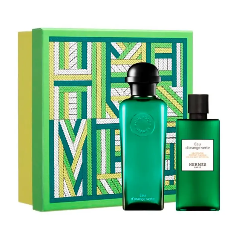 Hermès Hermes Paris Eau D'orange Verte Eau De Cologne Unisex 100ml Shower Gel 80ml