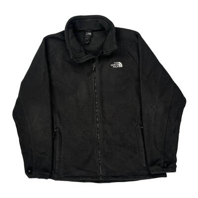 The North Face Fleece Jacket - 2XL Black Polyester