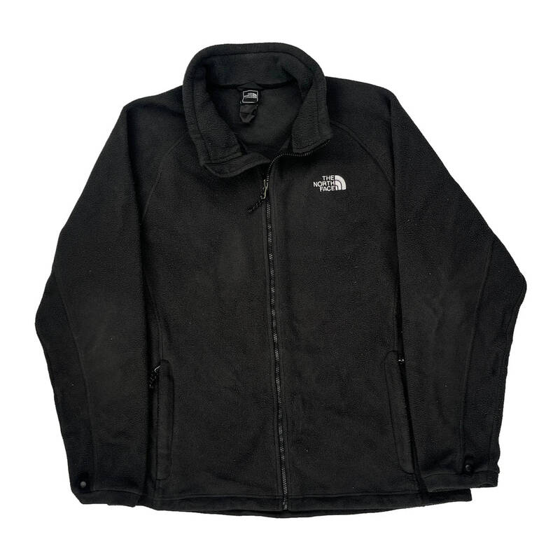 The North Face Fleece Jacket - 2XL Black Polyester