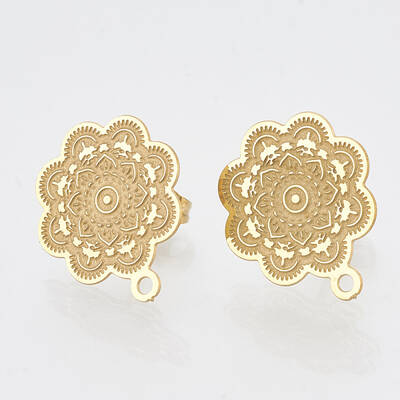 304 Stainless Steel Stud Earring Findings