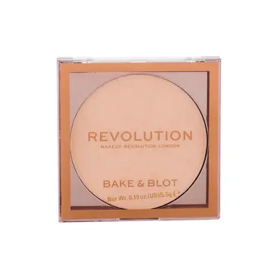 Makeup Revolution, Bake And Blot Makeup Powder, 5.5g