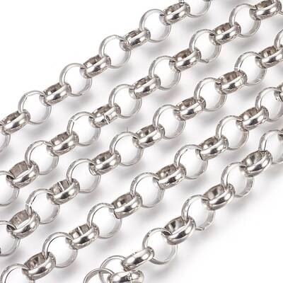 Tarnish Resistant 304 Stainless Steel Rolo Chains