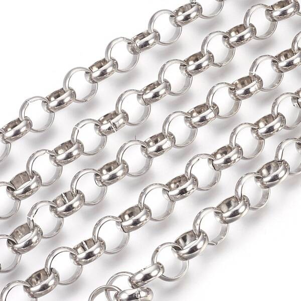 Tarnish Resistant 304 Stainless Steel Rolo Chains