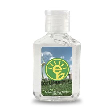 150 Custom 2 oz Antibacterial Hand Sanitizer - Citrus Scent