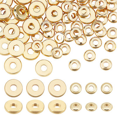 100Pcs 2 Style Brass Beads