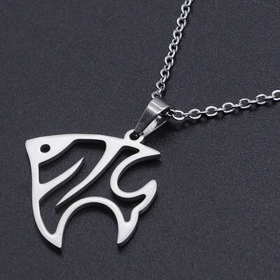 Non-Tarnish 201 Stainless Steel Pendants Necklaces