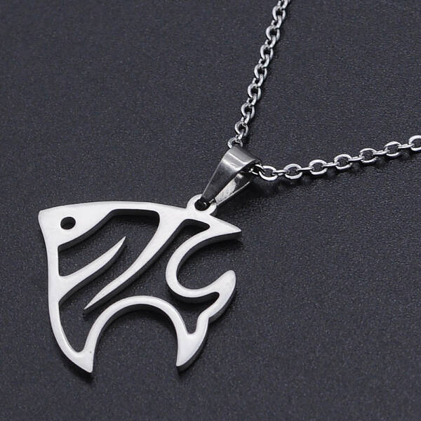 Non-Tarnish 201 Stainless Steel Pendants Necklaces