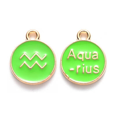 Alloy Enamel Pendants
