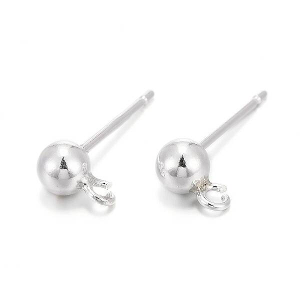 925 Sterling Silver Ear Stud Findings