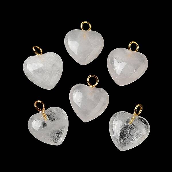 Natural Quartz Crystal Pendants