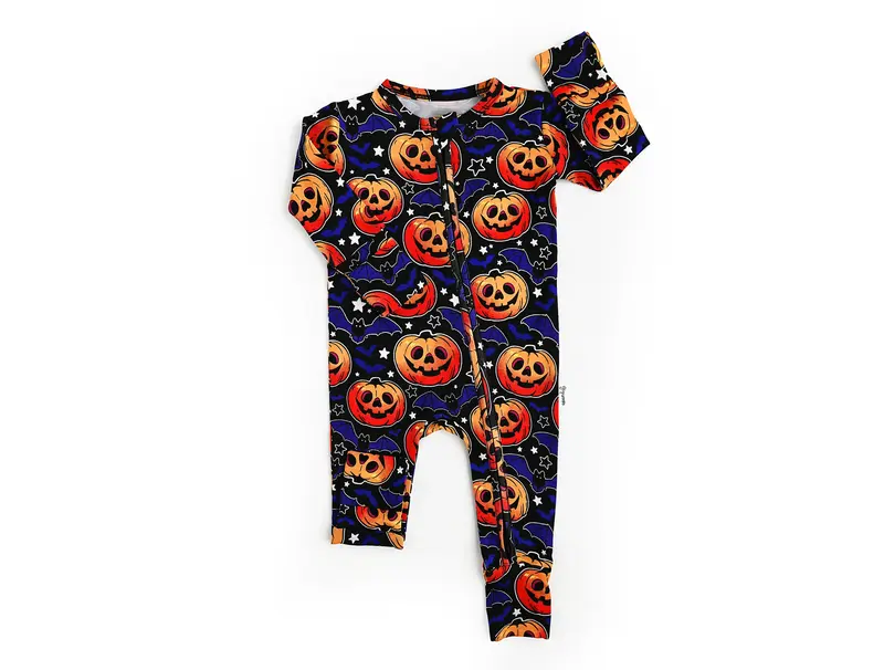 Edward ZIP bamboo clothing baby romper matching mommy and me gigi and max