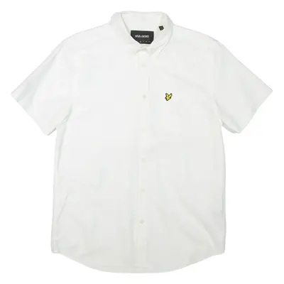 LYLE & SCOTT Mens Plain Shirt White M