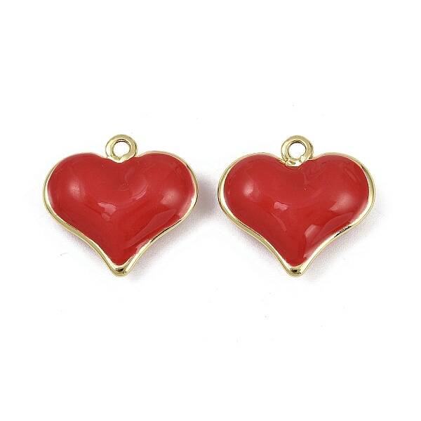 Brass Enamel Pendants