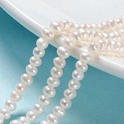 Natural Cultured Freshwater Pearl Beads Strands
