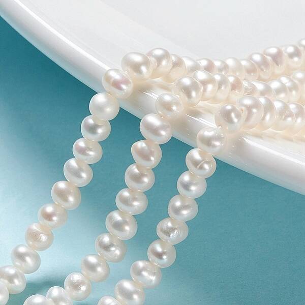 Natural Cultured Freshwater Pearl Beads Strands