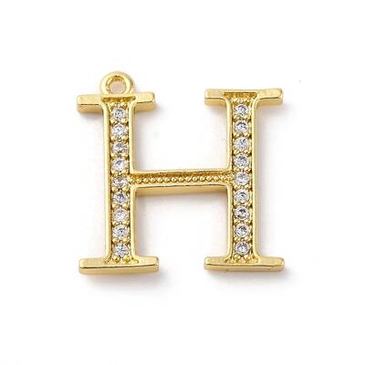 Rack Plating Brass Micro Pave Cubic Zirconia Pendant