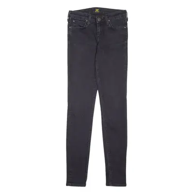 LEE Scarlett Womens Jeans Black Slim Skinny W27 L30