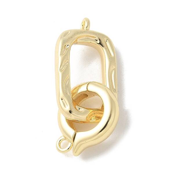 Brass Fold Over Clasps