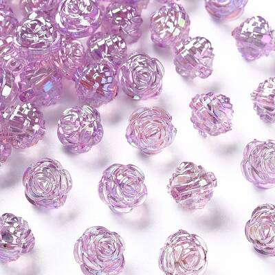 Transparent Acrylic Beads