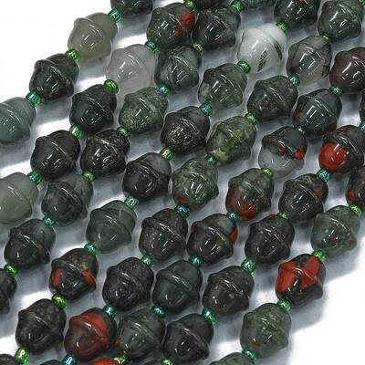 Natural Africa Bloodstone Beads Strands