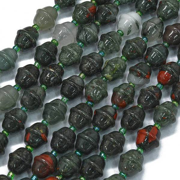 Natural Africa Bloodstone Beads Strands