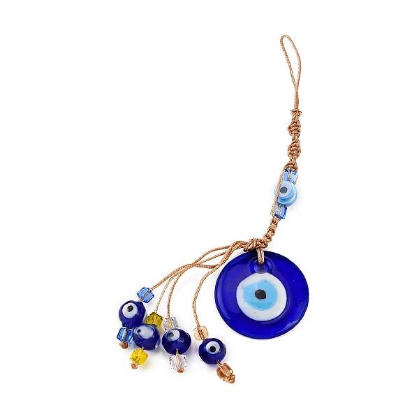 Handmade Glass Evil Eye Pendant Decorations
