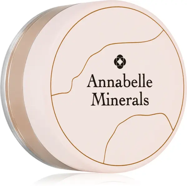 Annabelle Minerals Radiant Mineral Powder Foundation Illuminating Color Light naturale 4 g
