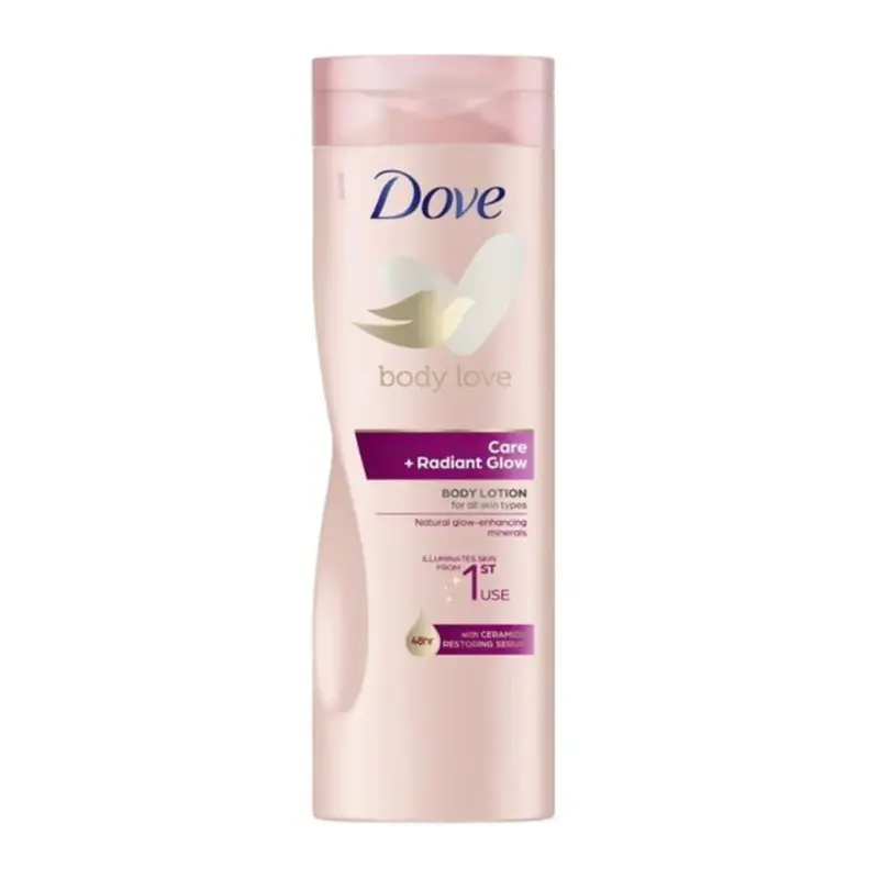 Dove Radiant Glow Body Lotion All Skin Types 400ml