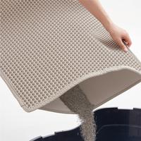 Gorilla Grip Honeycomb Cat Litter Mat, Two Layer Trapping Waste Mats, Soft On Paws, Indoor Box Supplies and Essentials, Feedi...