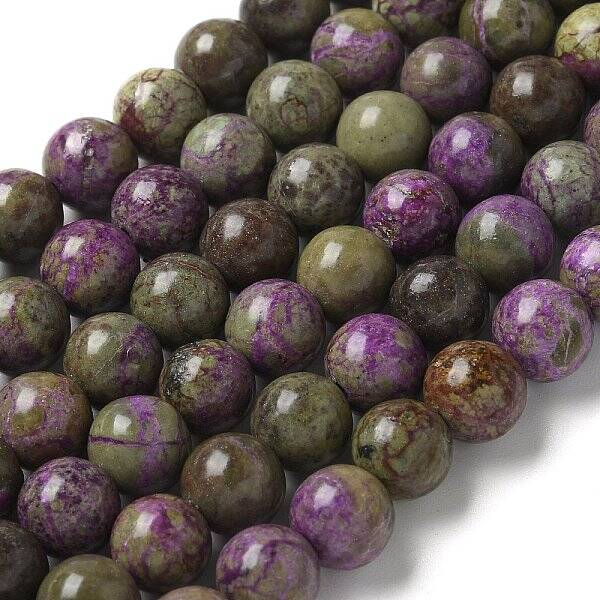 Natural Atlantisite Stichtite Beads Strands
