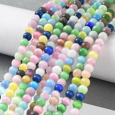 Cat Eye Beads Strands