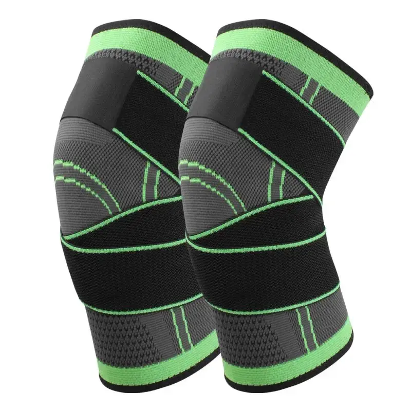 Breathable Comfortable Knee Protector for Running Jumping, 2 Counts High Stretch Soft Sport Knee Support, Knee Band Sleeve fo...