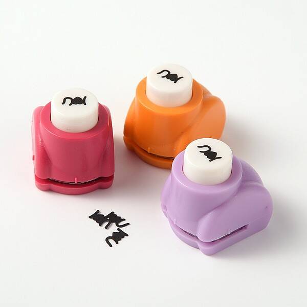 Mini Plastic Craft Punch Sets for Scrapbooking & Paper Crafts