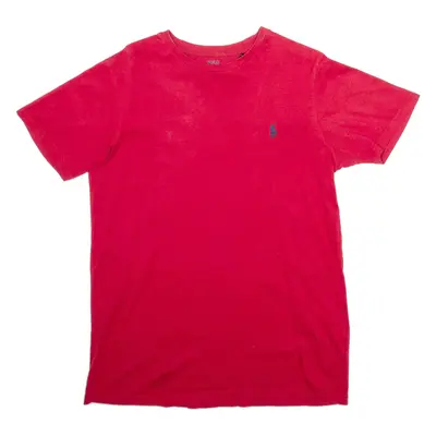 POLO RALPH LAUREN Mens T-Shirt Red L