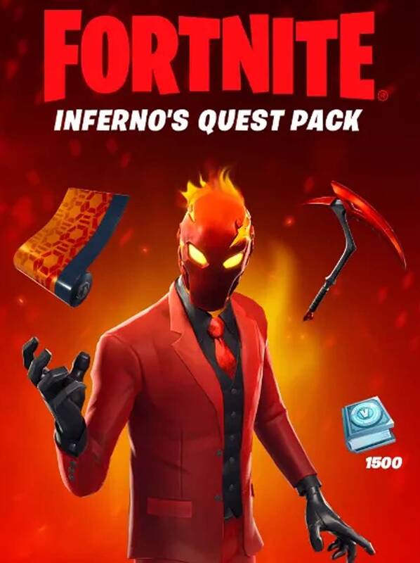 Fortnite Inferno's Quest Pack Argentina | XBOX One