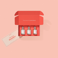 All-time Best Sellers Trio Set, Dossier, Ambery Saffron, Ambery Vanilla, Floral Marshmallow, Woody Sandalwood, 3x50ml, Eau de...