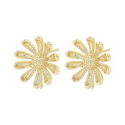 Brass Stud Earring Findings