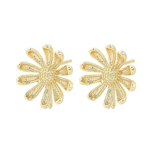 Brass Stud Earring Findings