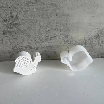 Christmas Candle Holder Silicone Molds